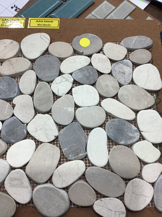 Zen Warm Blend Flat Rock Mosaic