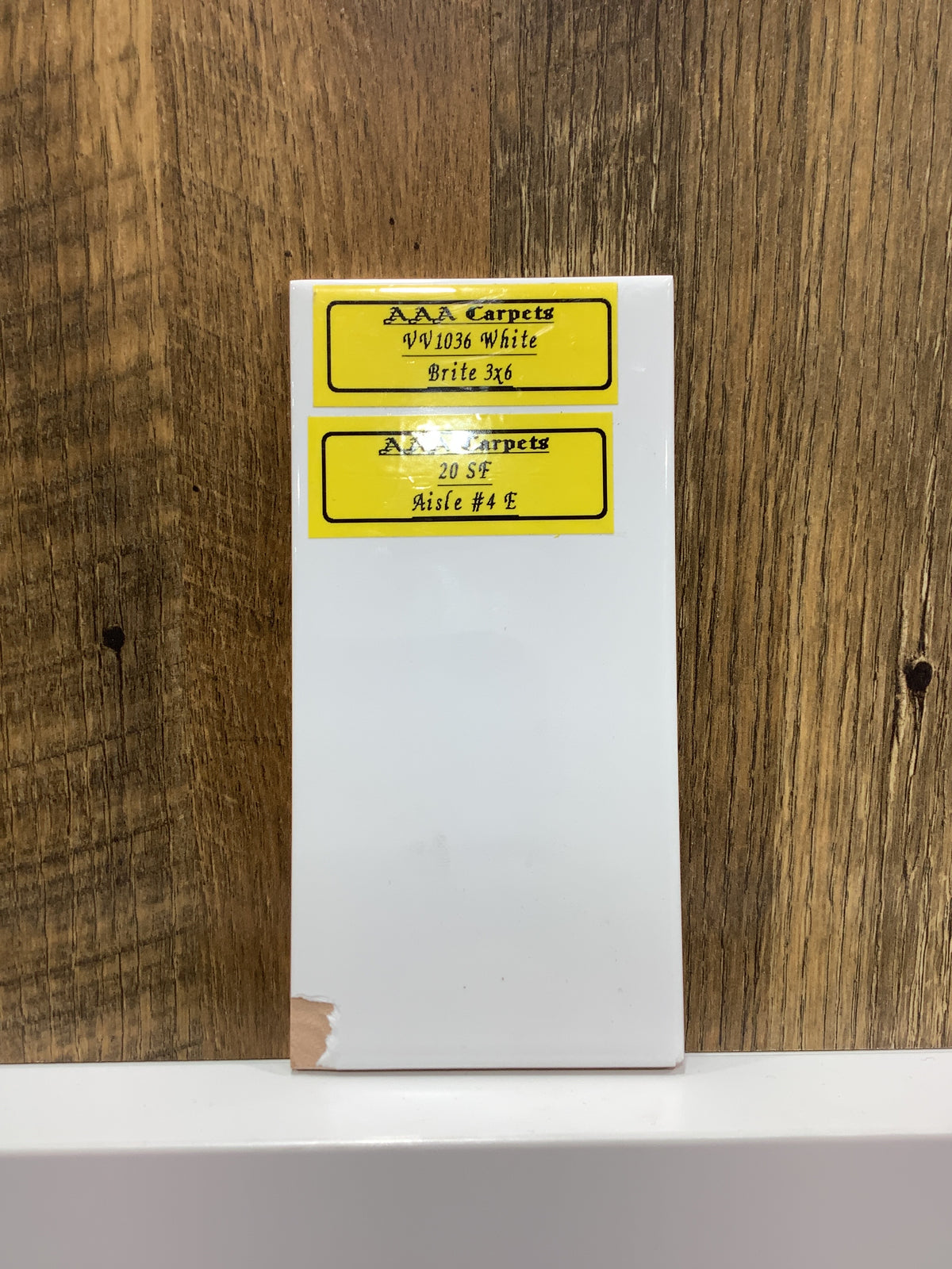 VV1036 White Brite 3x6