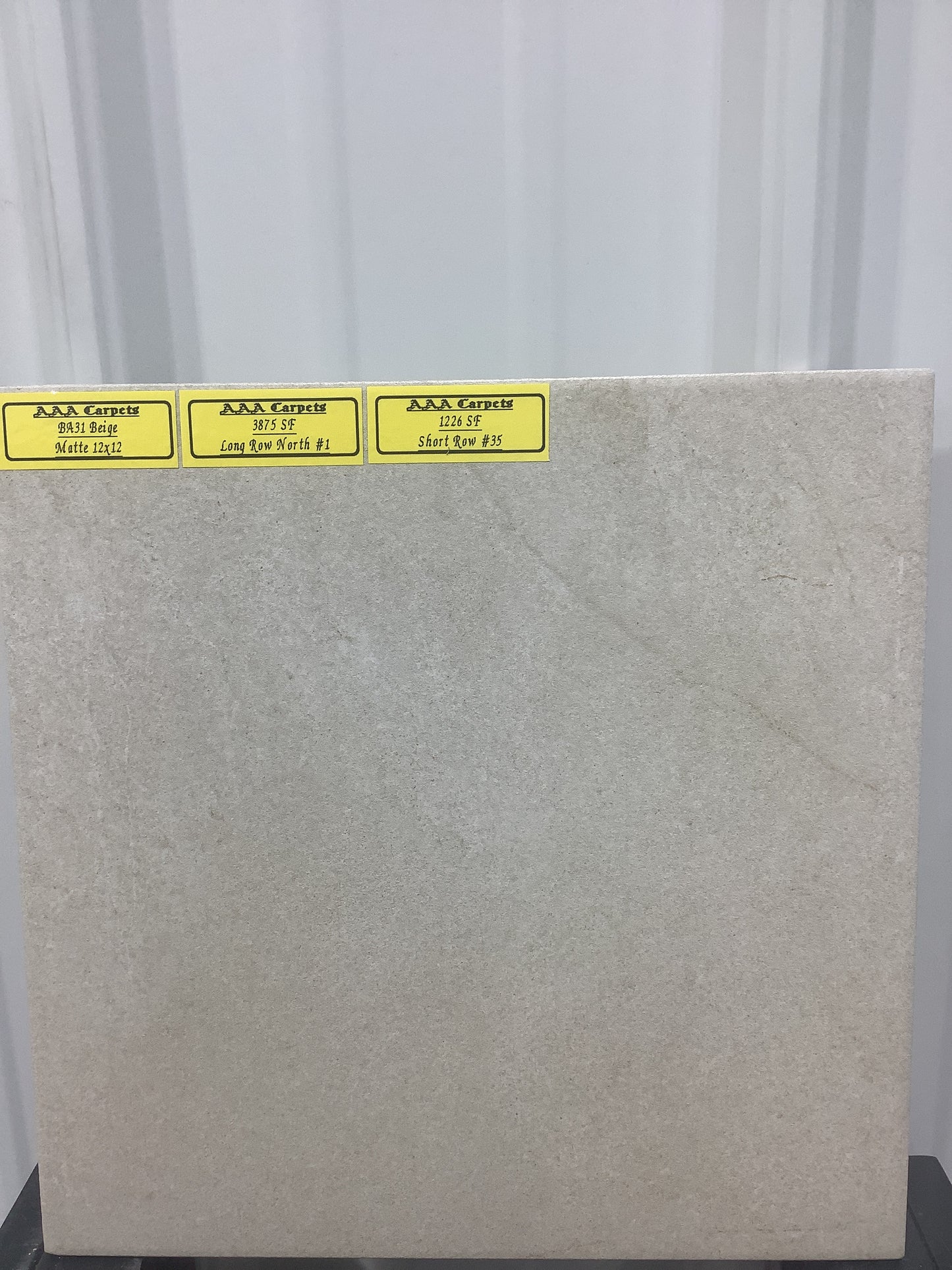 BA31 Beige Matte 12x12 Tile