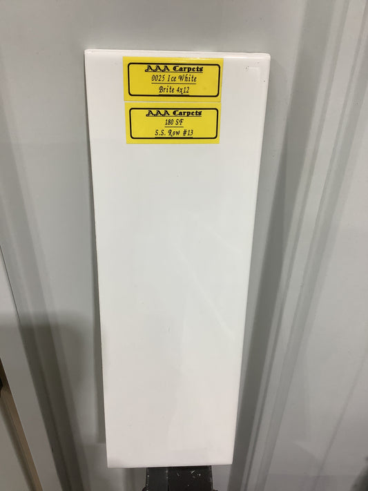 0025 Ice White Brite 4x12