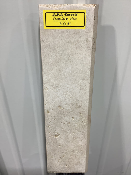 Cream Stone Bullnose Tile