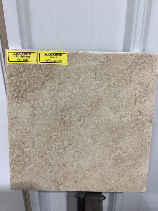 CA21 Light Noce Matte 12x12