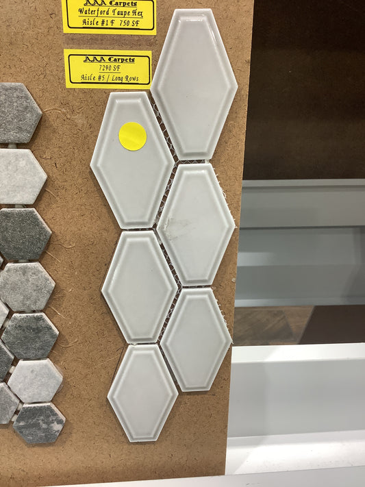 Waterford Taupe Hex Mosaic
