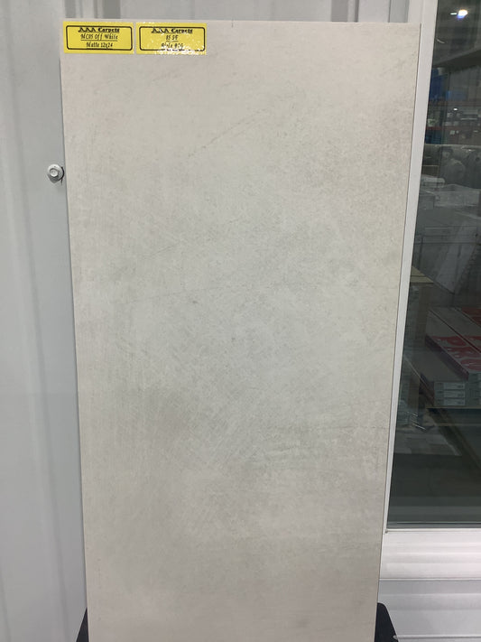 MC05 Off White Matte 12x24
