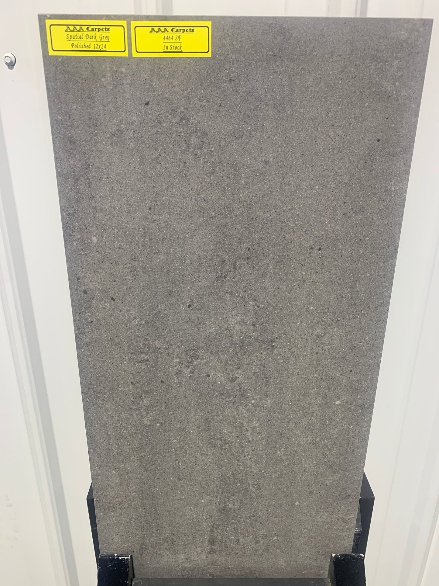 Spatial Dark Grey Polished 12x24