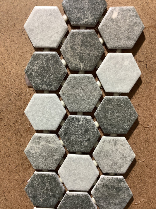 LP47 Random Hex Matte 2x2 Hex Mosaic