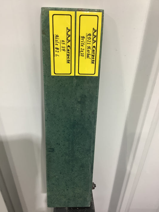 RD21 Herbal Brite 2x10 Subway Tile