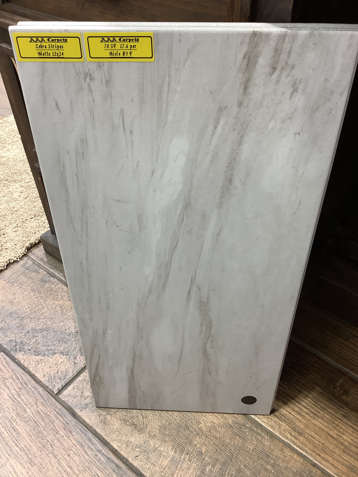 Zebra Stripes Matte 12x24