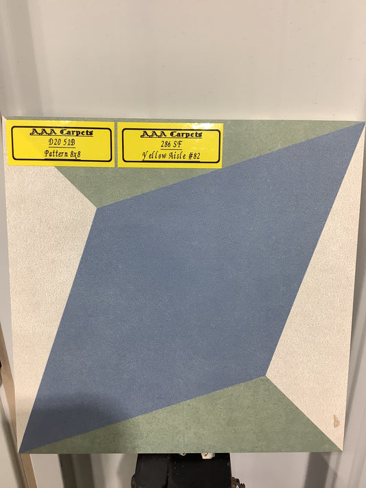 D20 51B Pattern 8x8 Square Tile