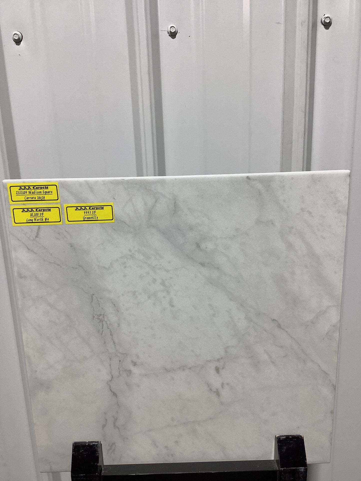 ZS0109 Madison Square Carrara Matte 16x16