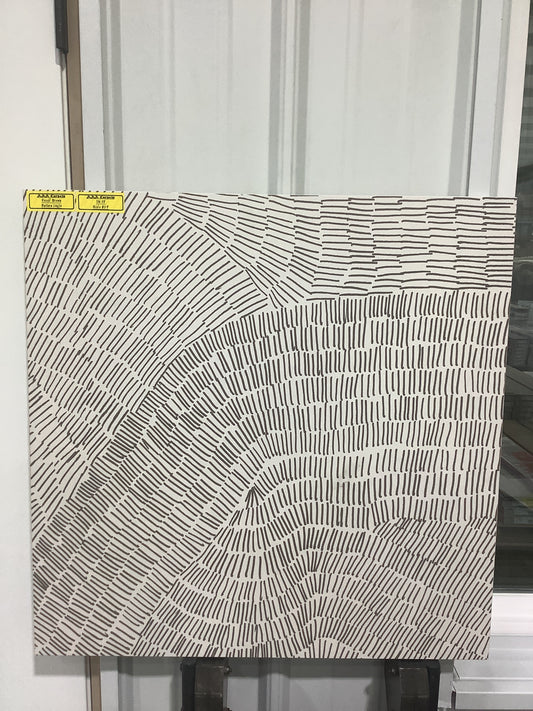 Fossil Brown Pattern 24x24