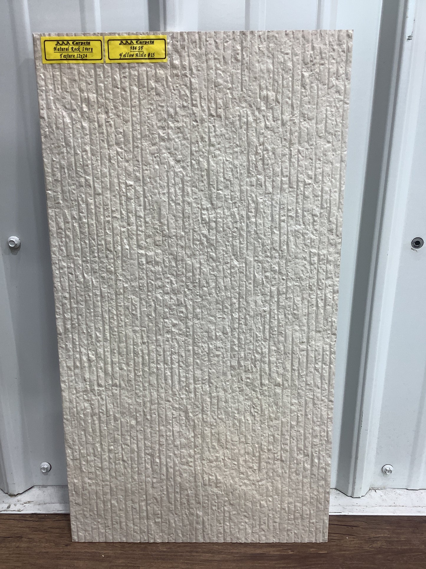 Natural Rock Ivory Texture 12x24