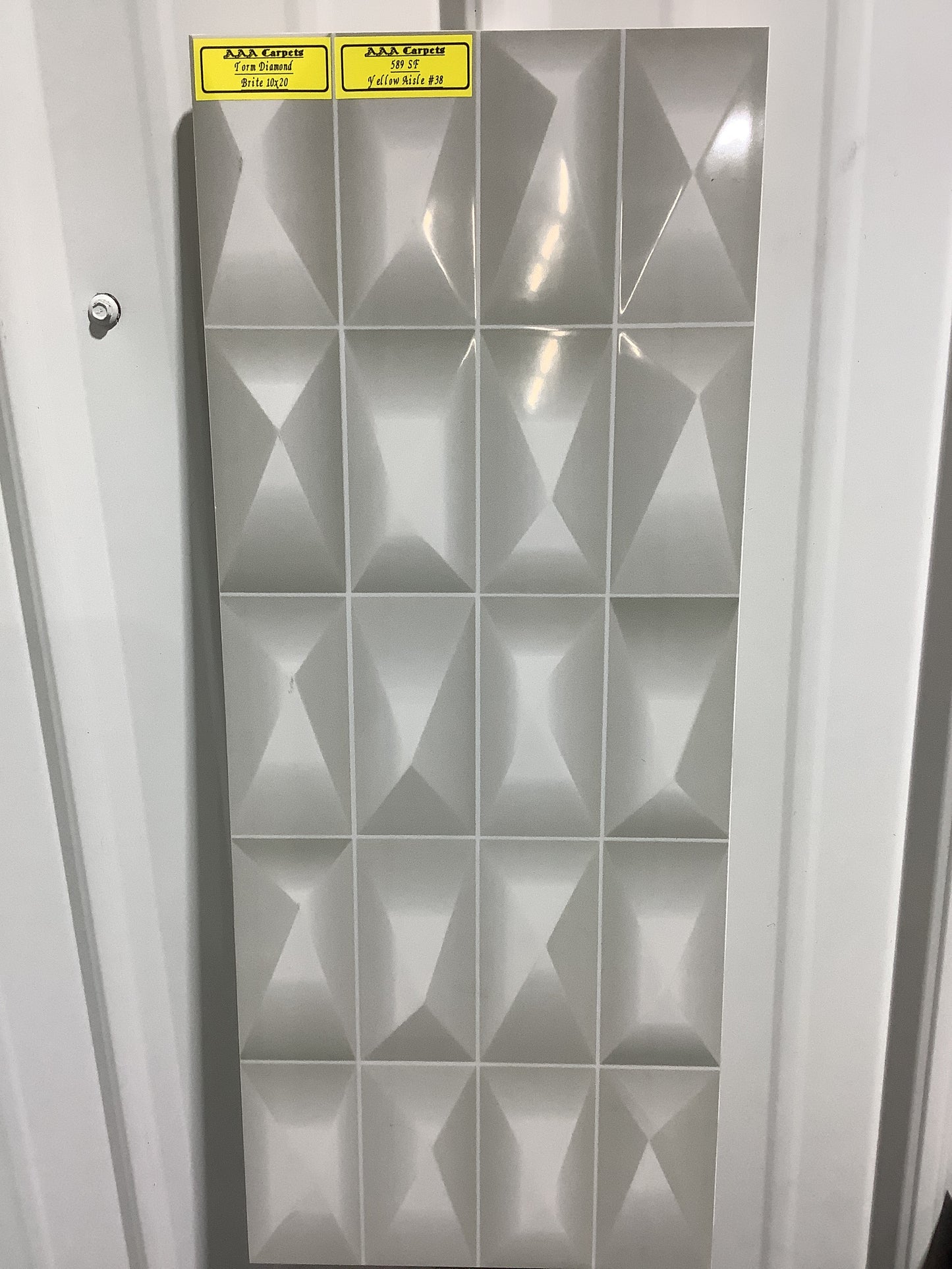 Torn Diamond Brite 10x20 Tile