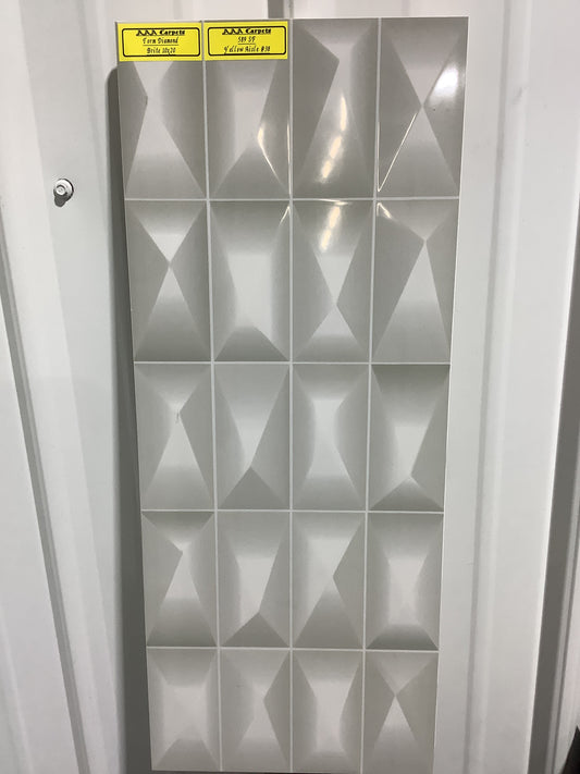 Torn Diamond Brite 10x20 Tile