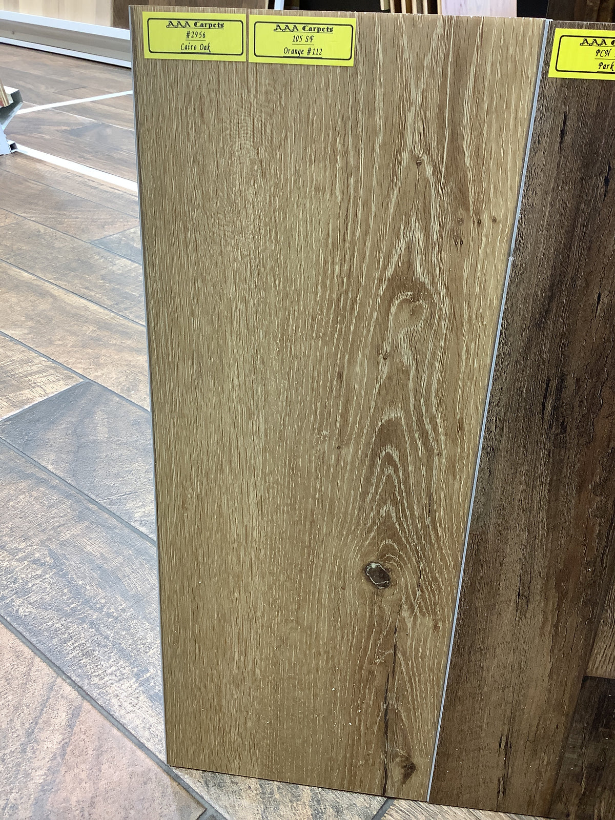 #2956 Cairo Oak Click & Lock Vinyl Plank