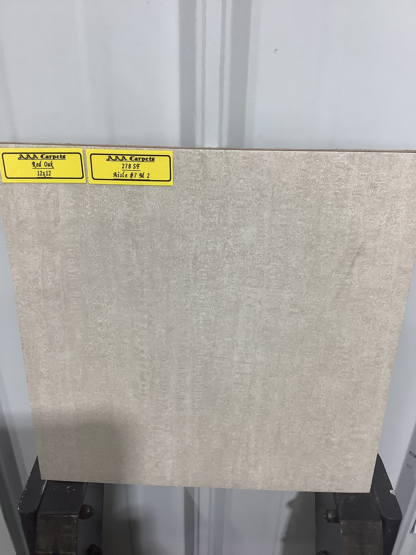 Red Oak 12x12 glue down vinyl squares