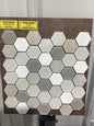Tranquill Snow Hex 11x11 Mosaic