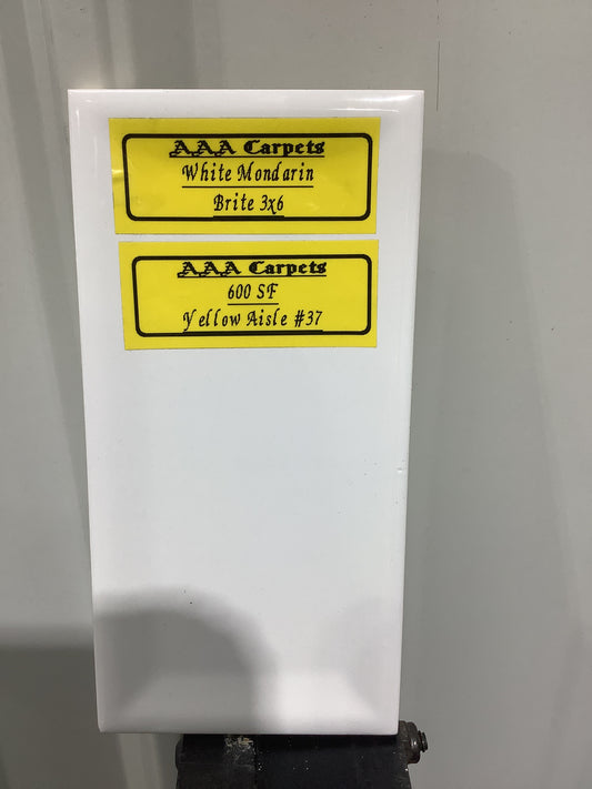 White Mondarin Brite 3x6
