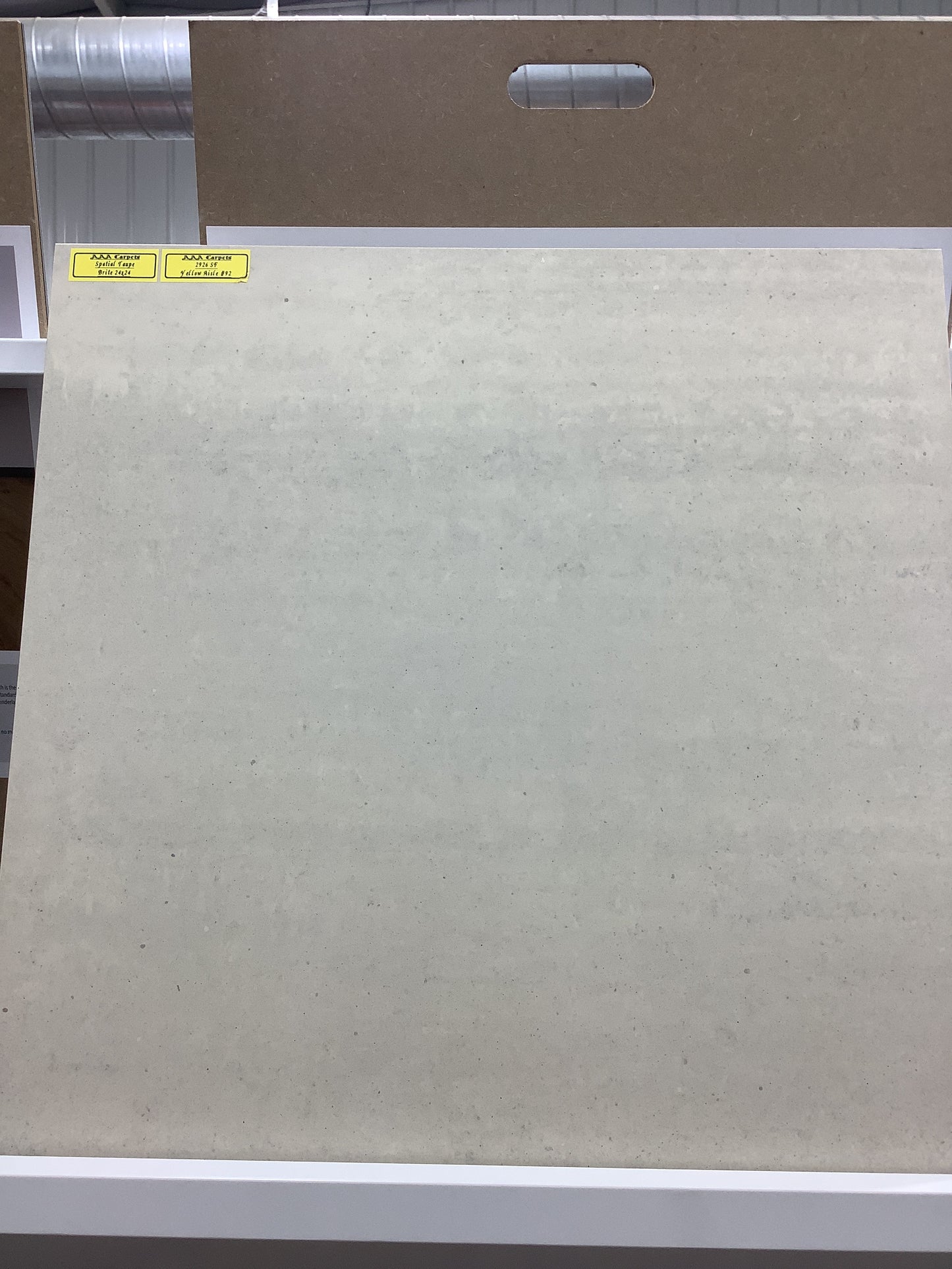 Spatial Taupe Brite Polished 24x24
