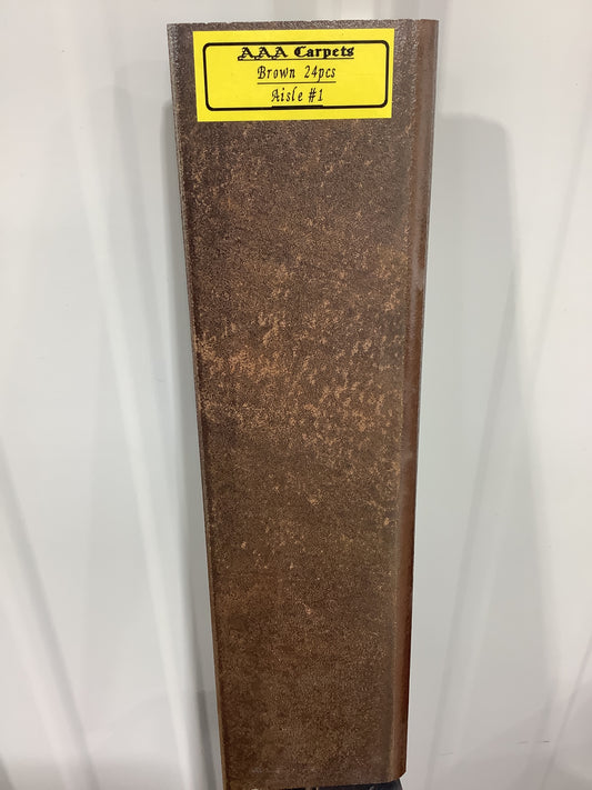 Brown Bullnose Tile 24 Pieces Available