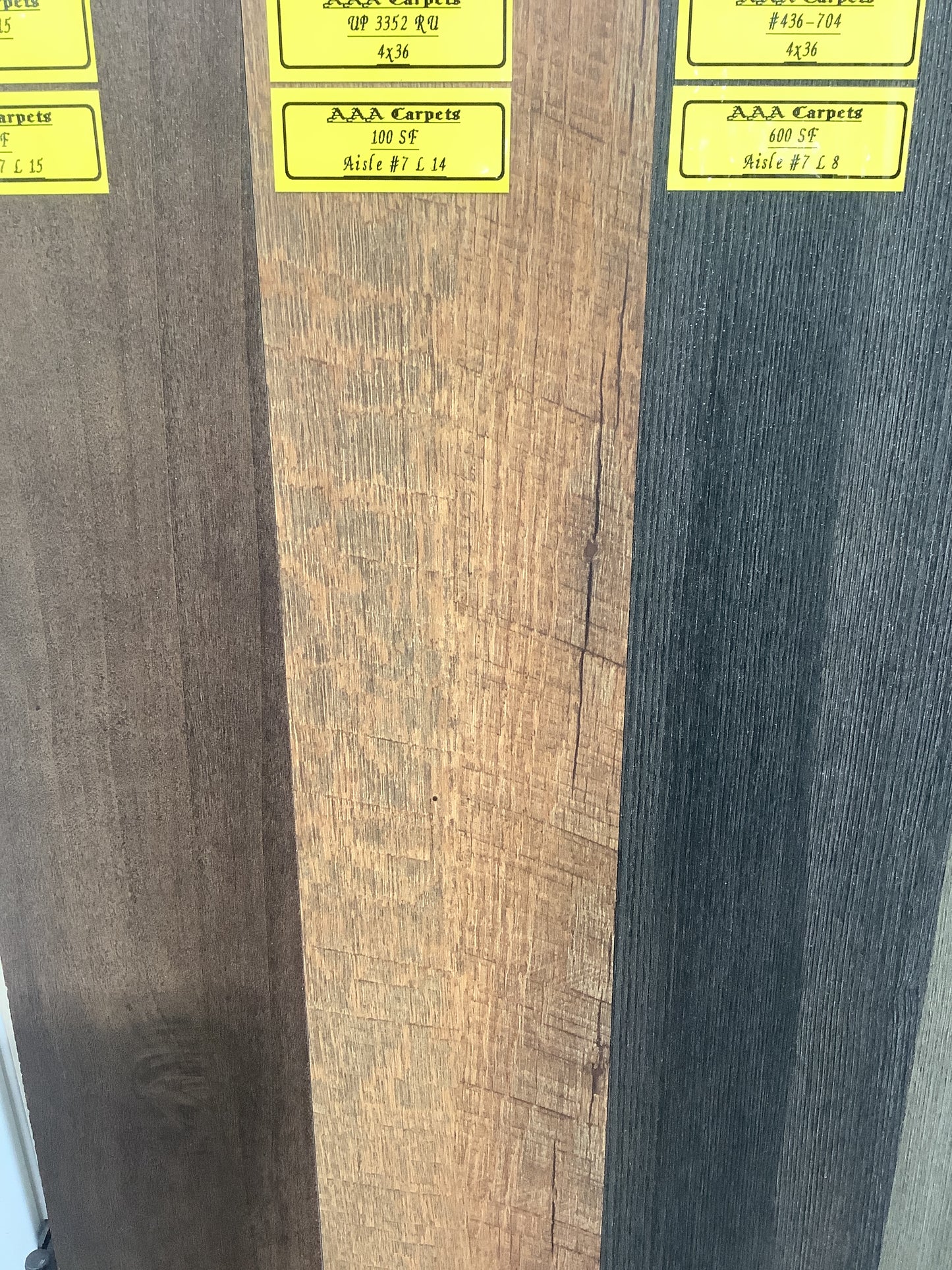 UP 3352 RU 4x36 Glue Down Vinyl Plank