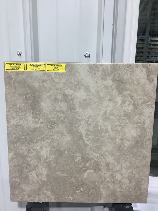 HL01 White Rock Matte 18x18 Tile