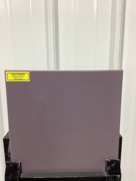 Retro B Orchid Matte 12x12