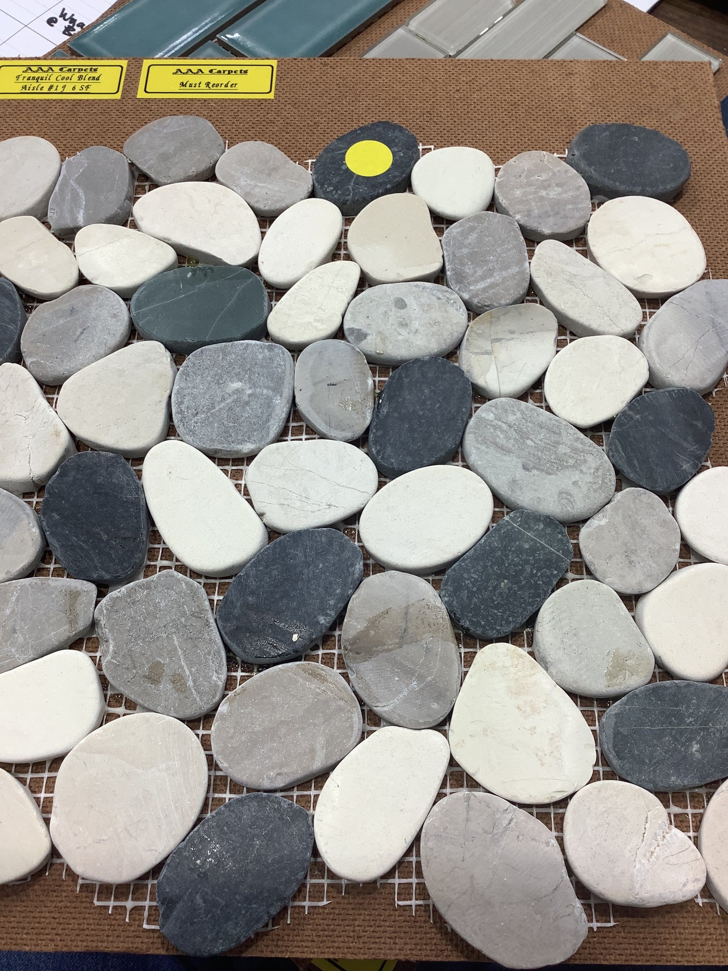 Tranquil Cool Blend Flat Rock Mosaic