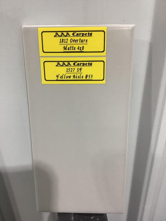 1812 Overture Matte 4x8