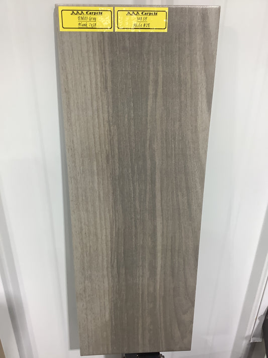 EM03 Grey Plank 7x18