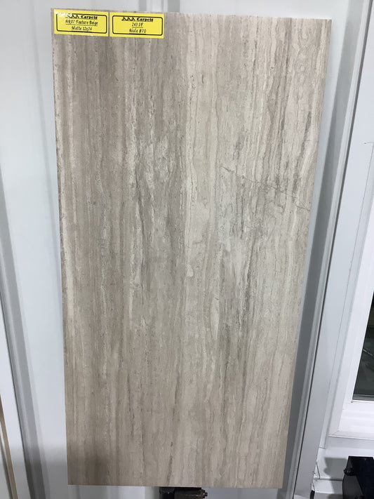 AR07 Feature Beige Matte 12x24
