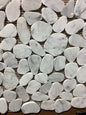 White Carrara R.R. Polished Mosaic