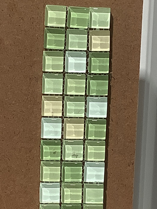 Garden Blend 1x1 Glass Mosaic