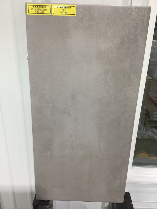 CNS 16 Silver Tempest Matte 12x24