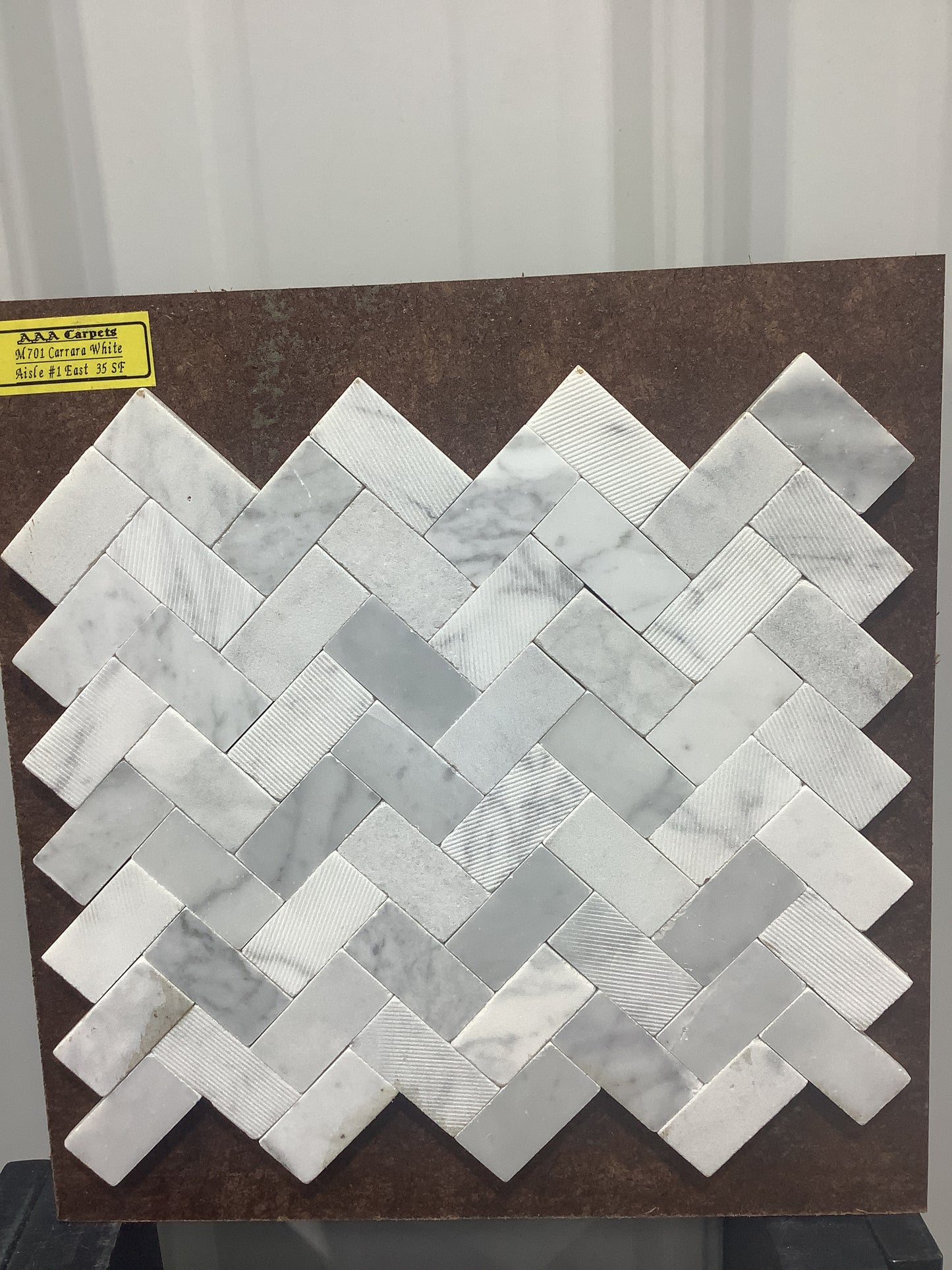 M701 Carrara White Mosaic