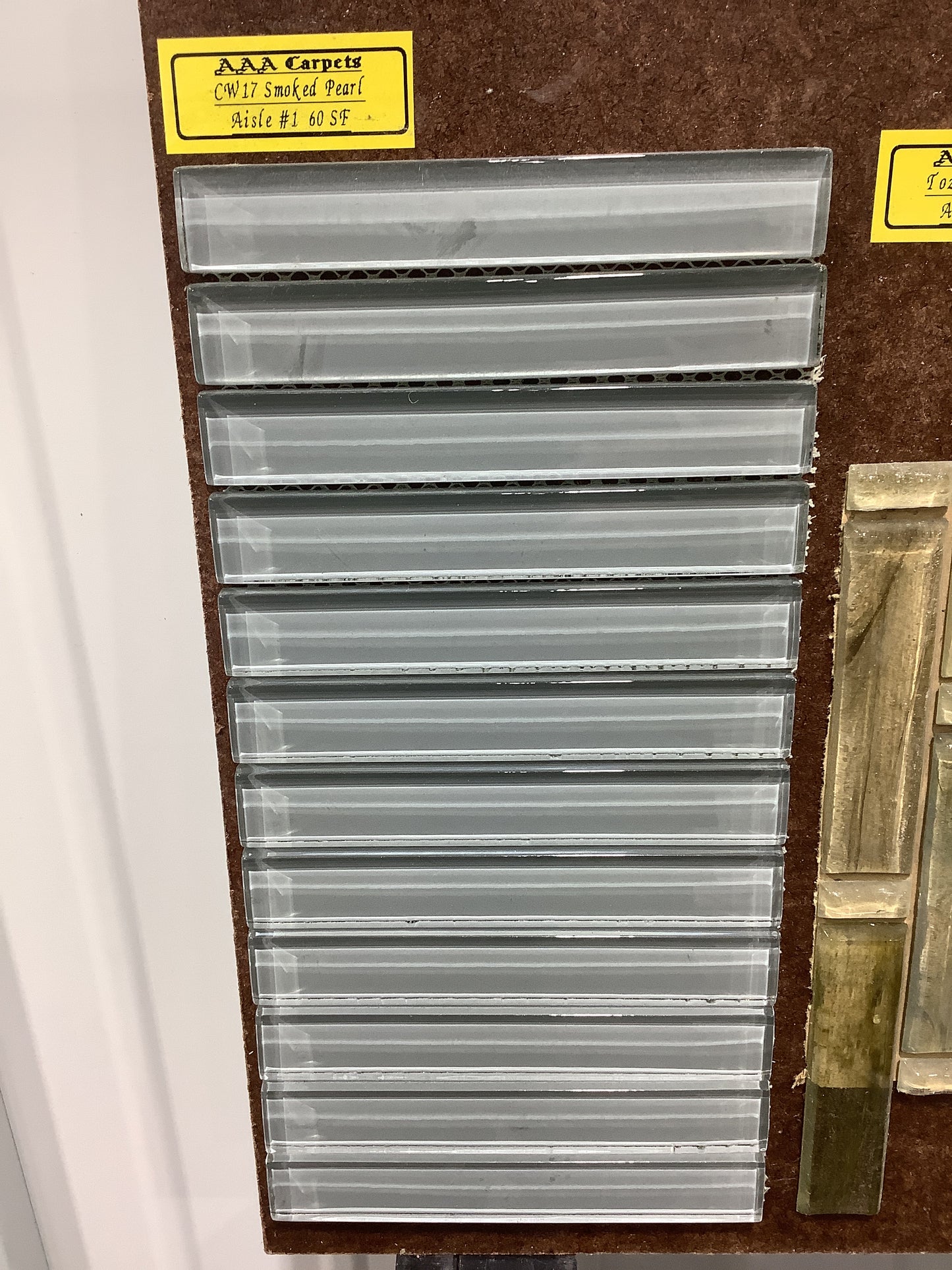 CW17 Smoked Pearl Glass Mosaic