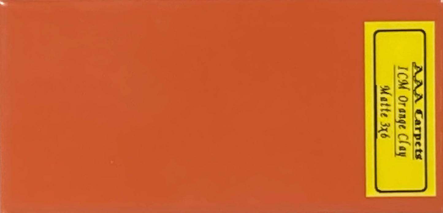 ICM Orange Clay Matte Subway