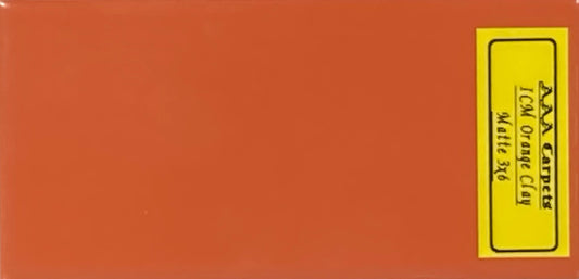 ICM Orange Clay Matte Subway