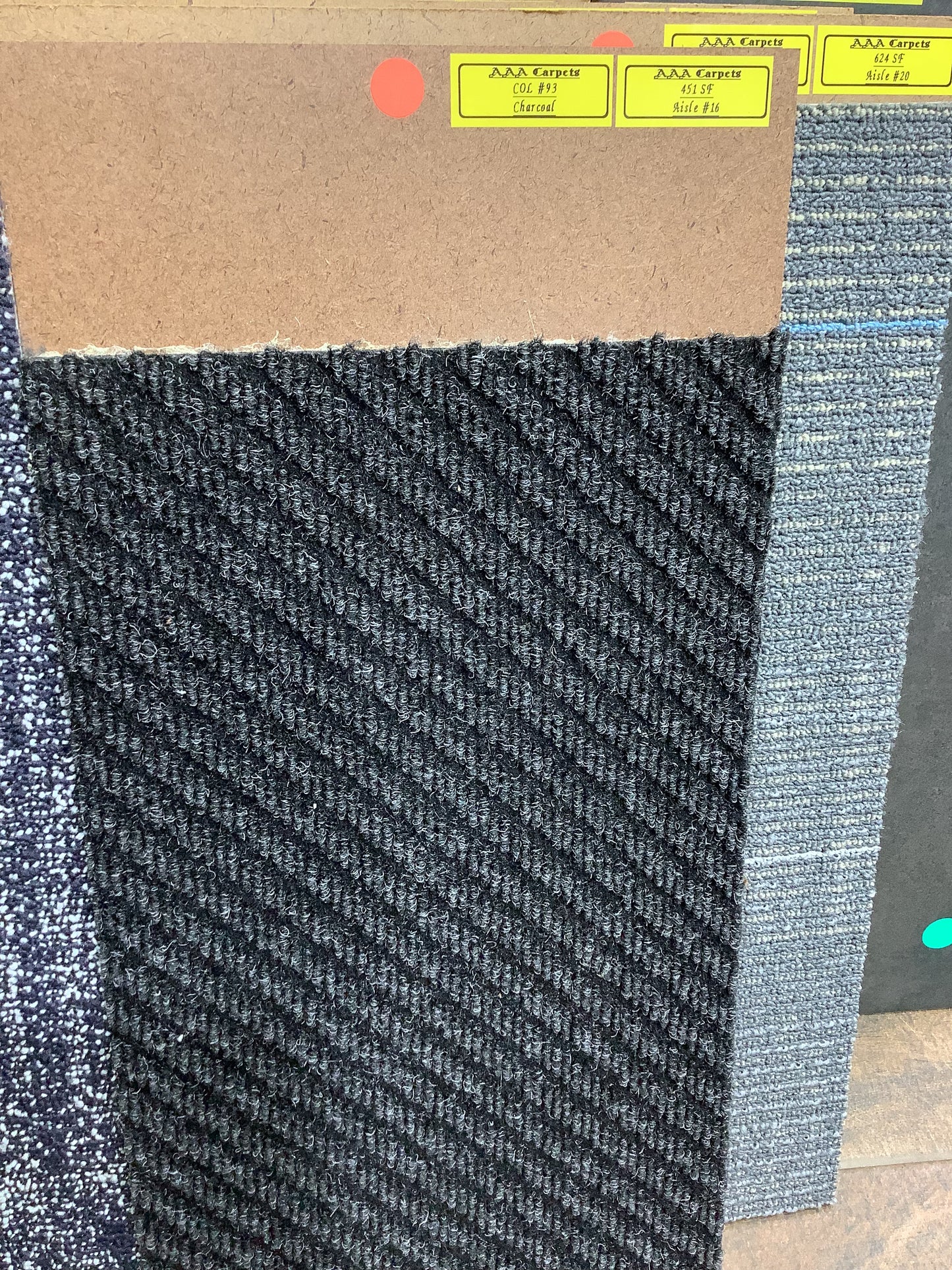 COL #93 Charcoal Carpet Square